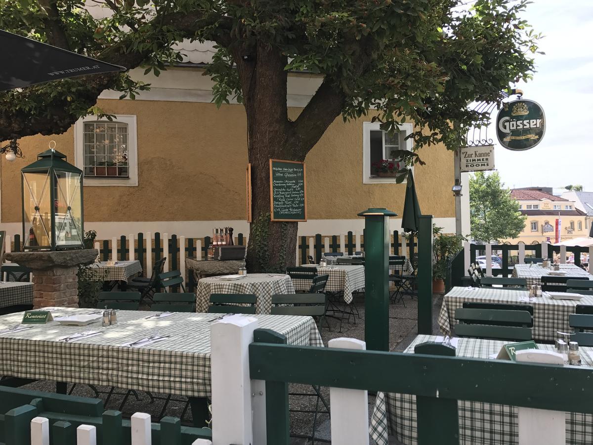 Gasthof "Zur Kanne" Markt Sankt Florian Exterior photo